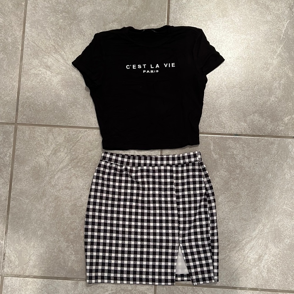 Skirt set from SHEIN